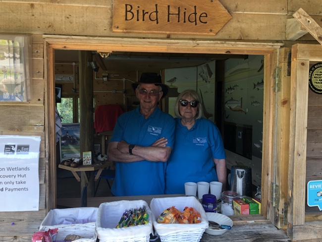 Volunteers at our Discovery Hut