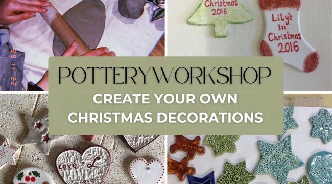 Festive Pottery Workshops at Seaton Wetlands!